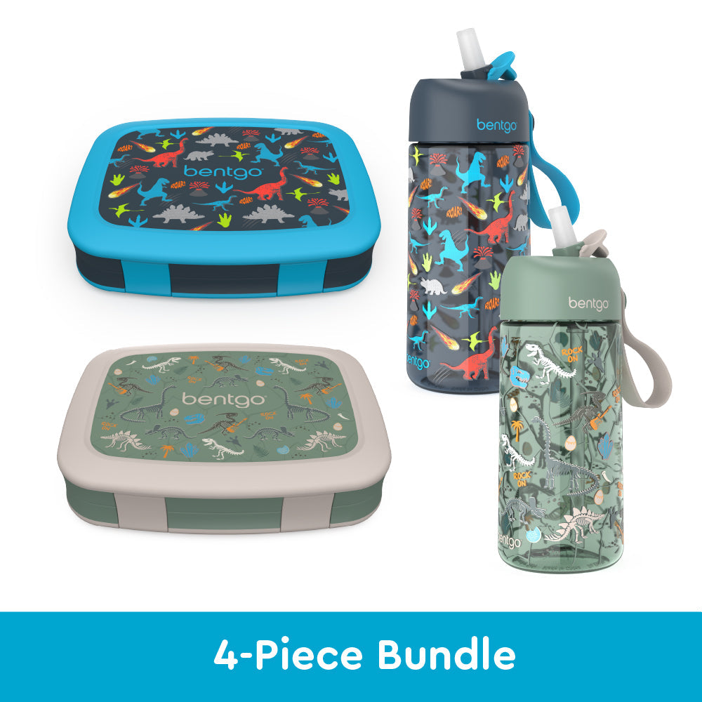 bentgo-kids-prints-lunch-boxes-and-water-bottles-i8 bentgo-lunch-box-bottle-bundle-dinsoaur-fossils-1.jpg