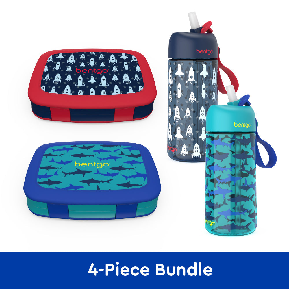 bentgo-kids-prints-lunch-boxes-and-water-bottles-i8 bentgo-lunch-box-bottle-bundle-rocket-shark-1.jpg